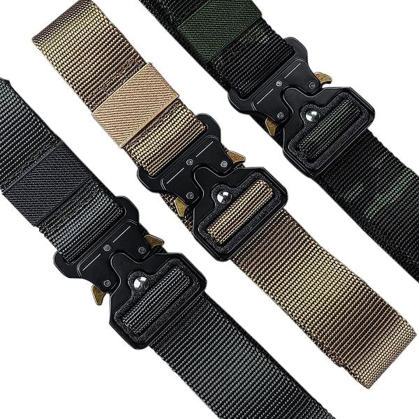 2-pakks metallspenne taktisk belte Heavy-Duty – 1-tommers hurtigspenne for bytte av spenne