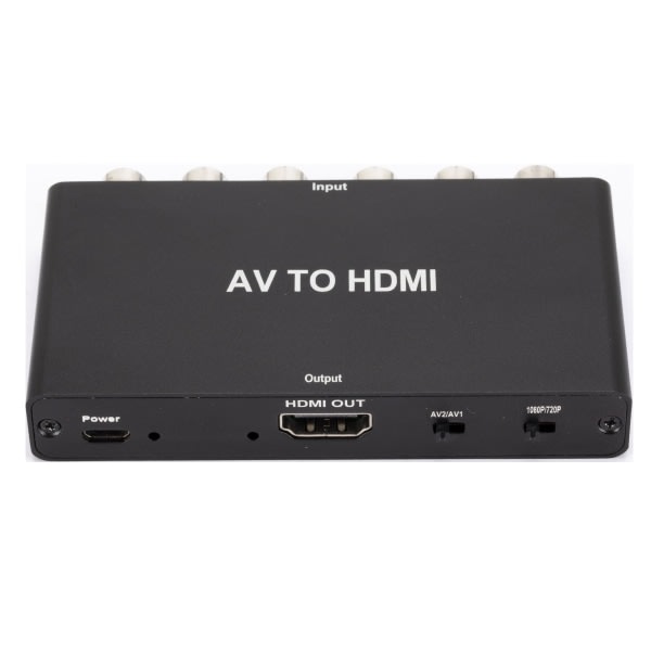 Scart til HDMI-omvandlare, RCA til HDMI-omvandlare, 3 i 1 HDMI-omkoblinger
