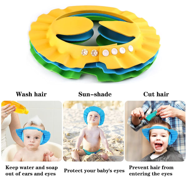 TG Baby shower för pojke justerbart badschampo för toddler