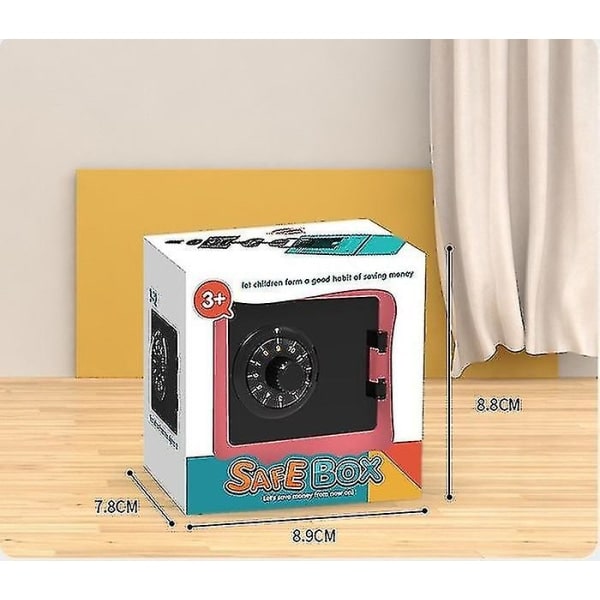Spargris Mini Safe Formet Lada Spargris Gave (farge: lilla)