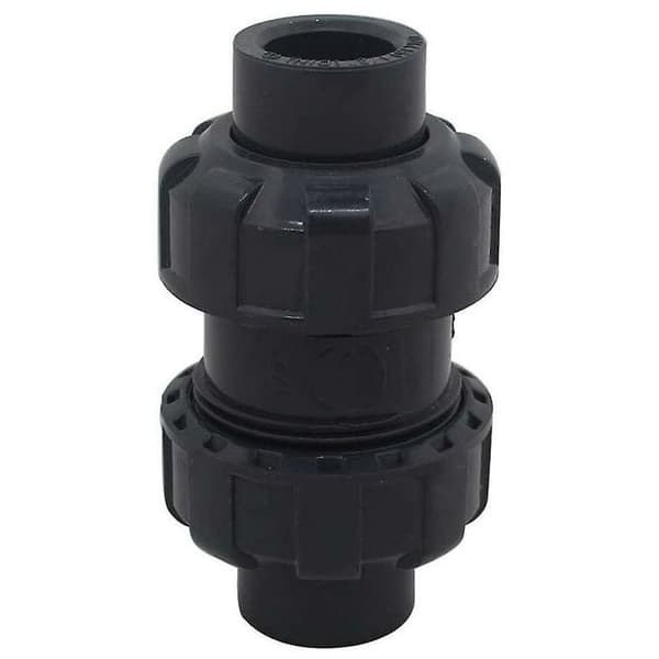 Kulbackventil 20 25 32 40 50 63mm poolbackventil envägsventil anti-återflöde pvc ventil envägsventil (Innerdiameter 32mm)