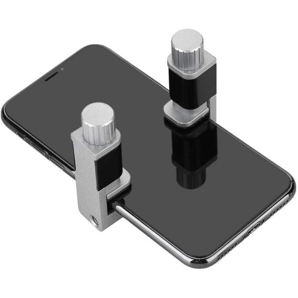 Galaxy Justerbar Clip Fixture LCD-skärm Fäst Säkring Clip Clamp (2 st)