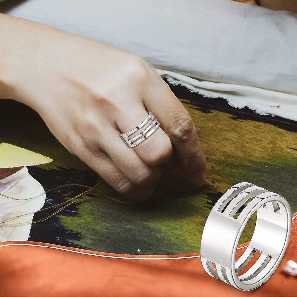 Galaxy Single Loop Jump Ring Åbner Til Smykkehåndværk Tilbehør Sølv - 2 Pak