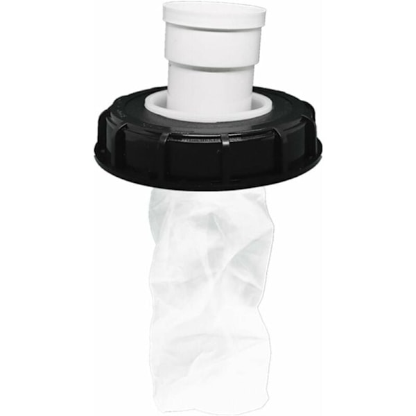 IBC Lock Filter - Regnvattenfilter - Tvättbar Nylon - Med Lock - 165mm - 245mm - Vattenfilter - Regnvattentank Tillbehör (165mm, Vertikal)
