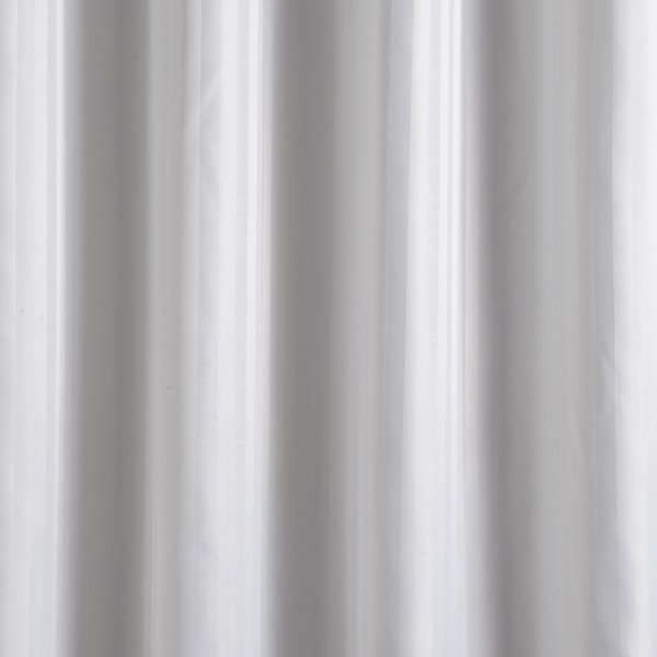 Vit polyester ogenomskinlig duschdraperi 180B*180H