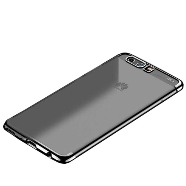 TG Pehmeä Elektrolyyttisesti Päällystetty Silikonikotelo - Huawei Honor 9 Musta