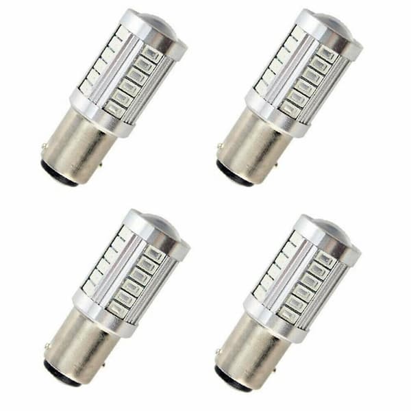 LED-lampor, 660lm, Rött Broms Stopp Bakljus, 4-pack-yux