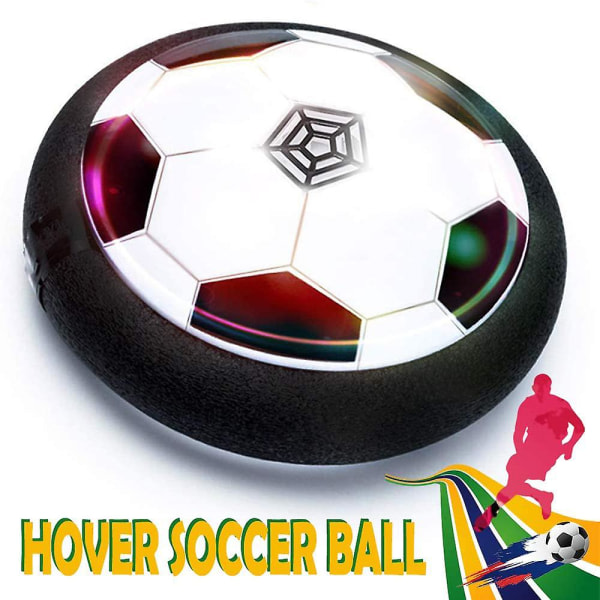 Barn Hover Ball Leksaker 7 tum Fotboll med LED-lys og musik Bumper Air Hover Ball f?r