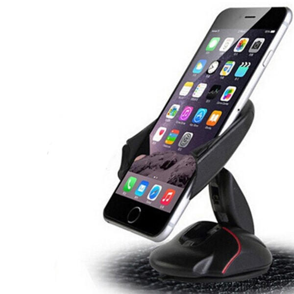 TG Praktisk Mobilholder med Sugkopp for Bil Svart