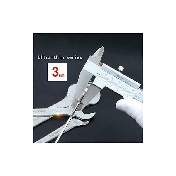 Dobbeltsidet gaffelnøgle - 11 x 13 mm - Ultratynd - Til brug under ekstreme forhold