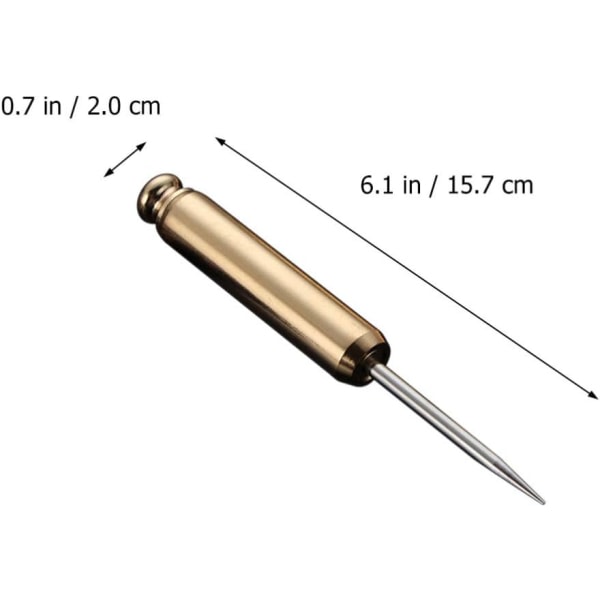 Galaxy Ice Pick Punch Crusher i ristfritt stål med deksel til Bartenders for kjøkkenbarer