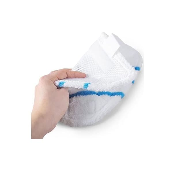 4 Mikrofiberdukar för Silvercrest Lidl Universal Ångmopp Tillbehör för Ångrengörare..DEBUNS