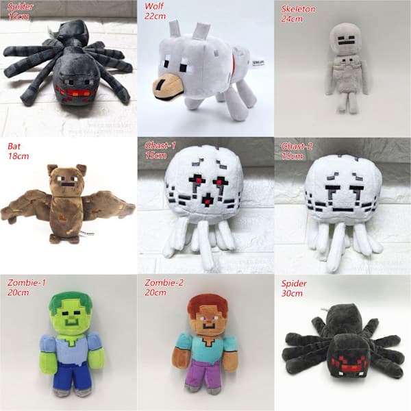 Minecraft Leksaker Plyschdocka ENDERMAN 2-26CM ENDERMAN 2-26CM Enderman 2-26cm_yux Enderman 2-26cm
