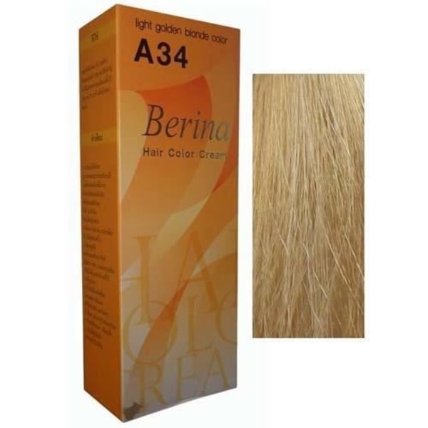 TG Hjemmefarvning Lys Gylden Blond A34 | Effektiv og innovativ produkt med langvarig effekt
