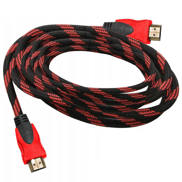 TG Esperanza - Flätad HDMI-kabel - 5 m sort
