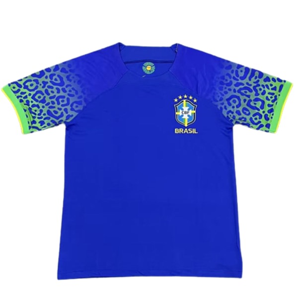 22-23 Brasilien borta tröja træningsdräkt kortärmad trøje T-shirt G.Neville NO.2 L