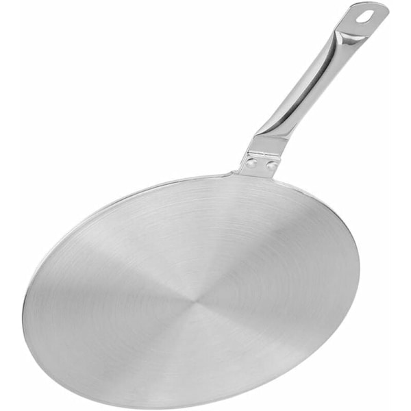 Induksjonsplatetoppadapter Induksjonskokeplate Gryte Kokekar Varmeapparat med Håndtak Varmebestandig Induksjonsplatetoppdiffuser (20cm)