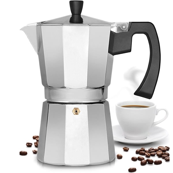 Klassisk espressomaskine, klassisk italiensk stil 3 kopper espresso
