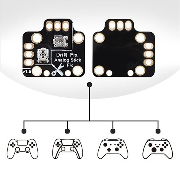 Gamepad Joystick Drift Reparationskort Kontroller Analog Tumspak Drift Fix Mod för //X