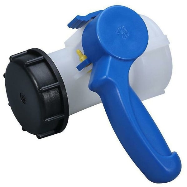 62mm Dräneringsadapter Resväska Adapter 1000l IBC Fjärilsventilbrytare för IBC Vattentank