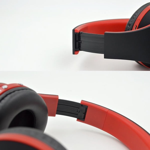 Nx-8252 trådløs stereo Bluetooth-kompatibel hørelur Vikbare sporthørlurar Headset (svart)