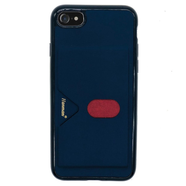 TG iPhone 8 - Kotelo Korttitaskulla Musta