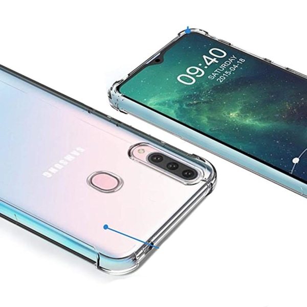 TG Samsung Galaxy A20S - Silikonskall (FLOVEME) Gjennomsiktig