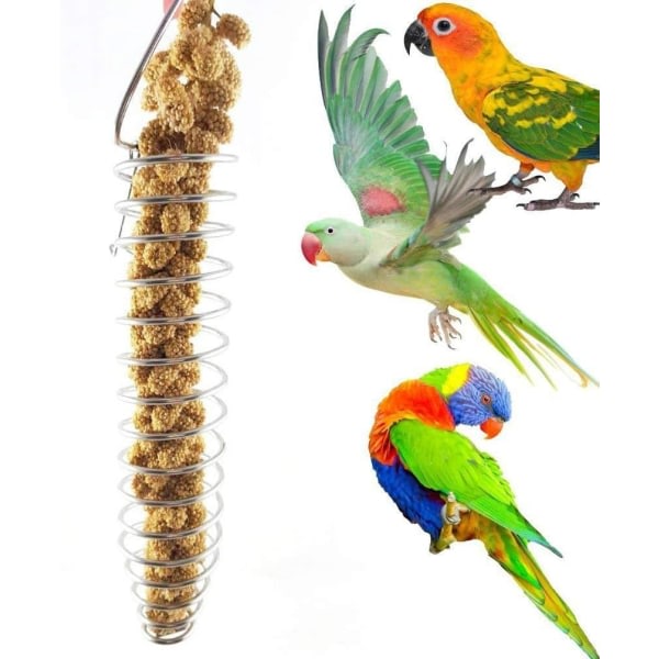 Galaxy Bird Foraging Feeder Papegoja Treat Frukt Grönsakshållare Frömatare