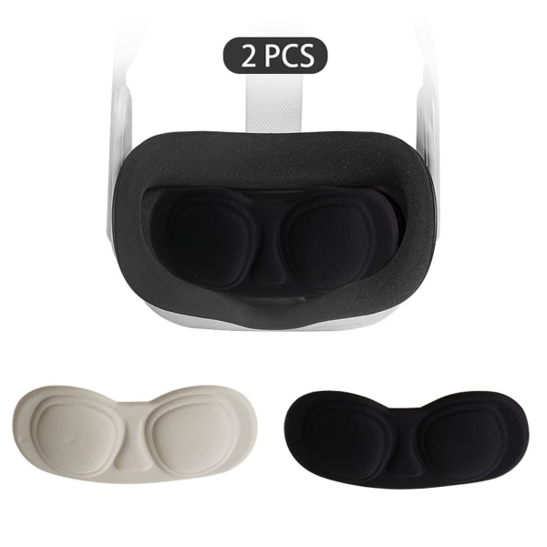 2st Dammtät VR-lins Anti-skrapa for case Cover Skin for Oculus Quest 2 VR-headsetglasögontillbehör
