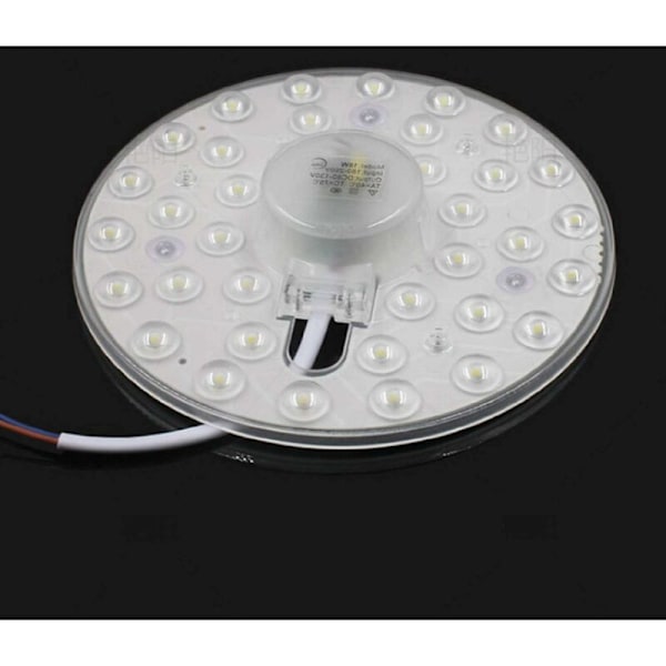12W Smd5730 LED Kattovalaisin Pyöreä Valomoduli Lamppu Pyöreä Paneeli Ac220V - 12W