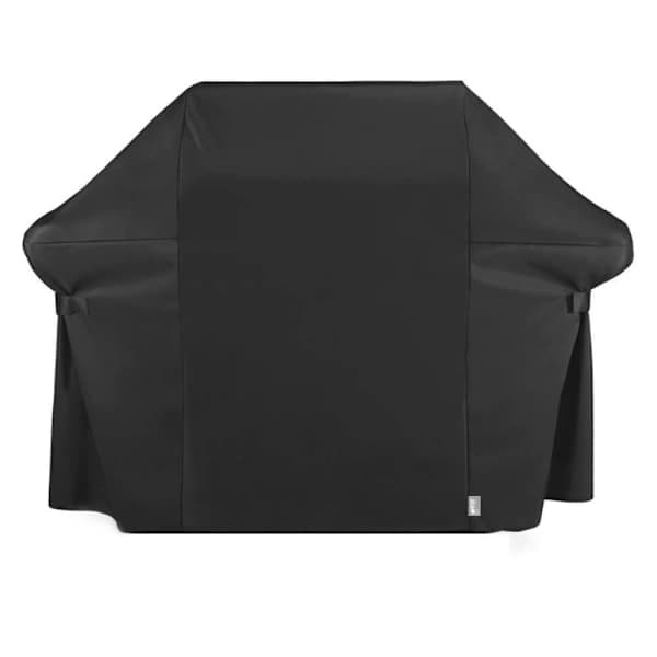 Universal Gasgrillovertræk Vandafvisende Polyester til Udendørs Opbevaring Passer til Griller op til 152 cm Sort Svart