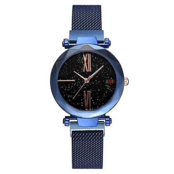 Fashion Star Magnetisk Milanese Stålband Kvinnor Kvartsur