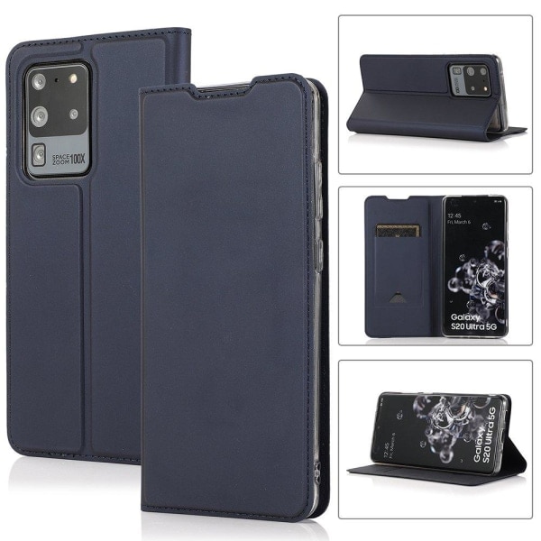 TG Samsung Galaxy S20 Ultra - Stillrent Pungfodral Sort Sort