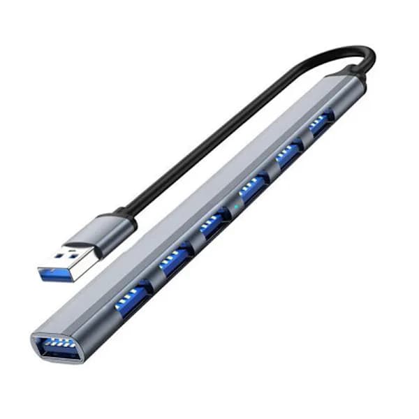 Multi 7-portars Splitter Hög Hastighet 5Gbps För PC Dator Multiport USB_yux USB