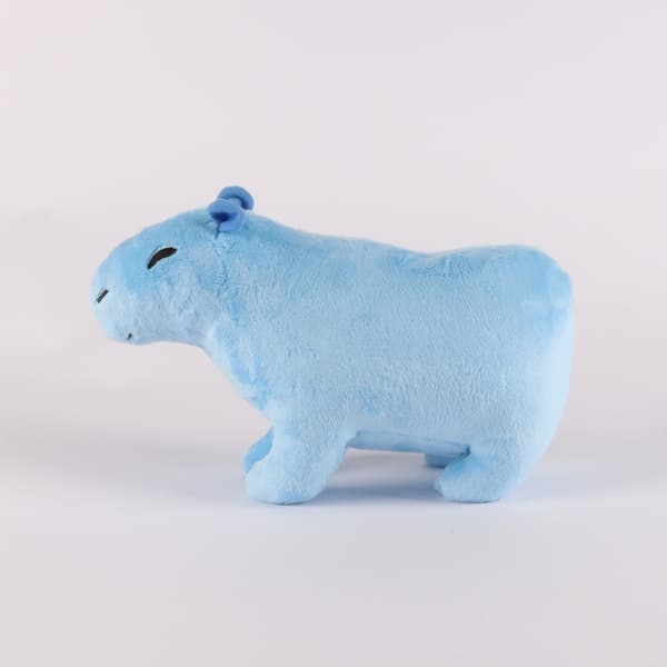 Mub- Dukke kapybara replika kapybara plysdyr blå 30cm_yux blue 30cm