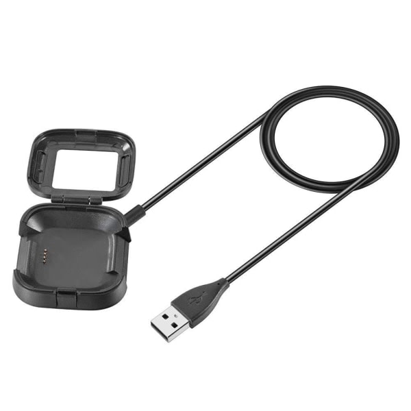 TG Oplader til Fitbit Versa Sort