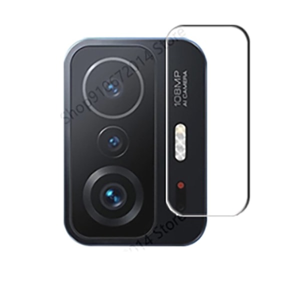 TG 2-PACK Xiaomi 11T Pro Skjærmbeskyttelse + Kameralinsbeskyttelse HD 0,3mm Transparent