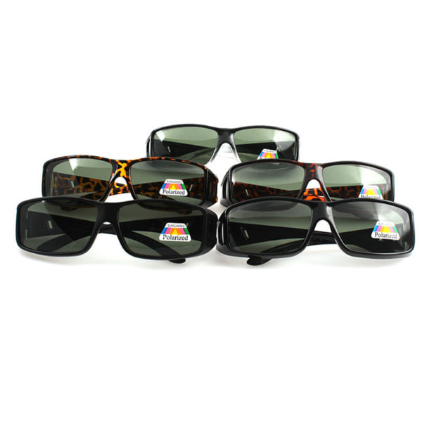 TG Solglasögon Polarized Overdrag for almindelige Glasögon 4