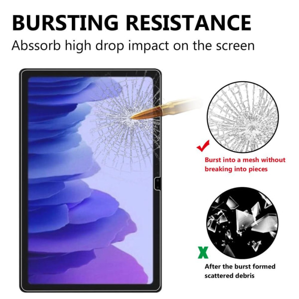 Samsung Galaxy Tab A7 10,4" h?rdat glas Transparent