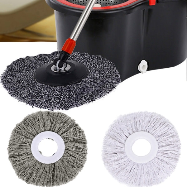 360 graders roterende hode lett mikrofiber gulvmopphode