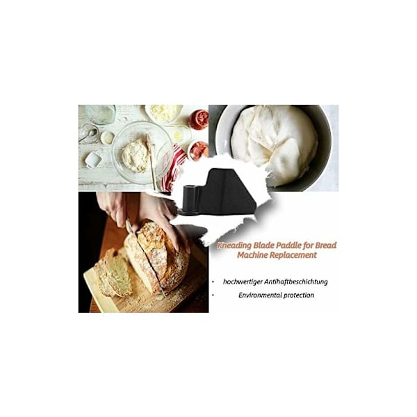 Universal Brødmaskin Blad Padle, Universal Brødmaskin Erstatningsdel/Laget av Rustfritt Stål/Non-Stick, Brødmaskin Padle