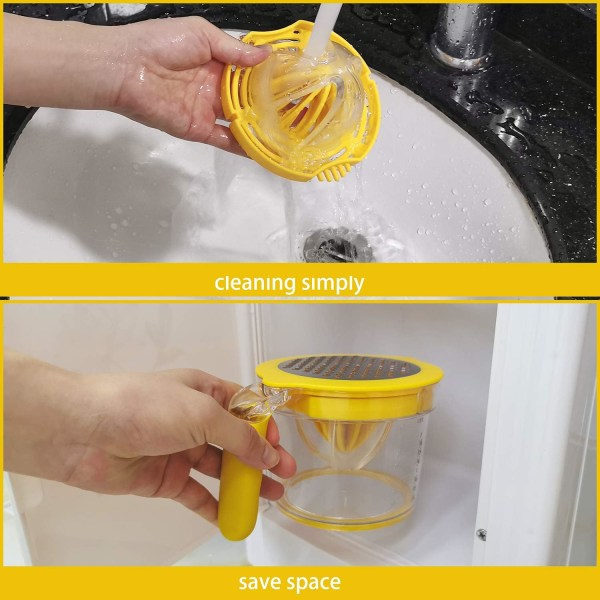Citron Citrus Appelsin Lime Frugt Juicer Manuel Håndpres Squeezer