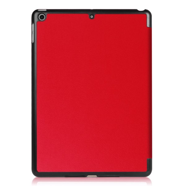 iPad 9,7" (2017/2018) Slim fit kolminkertainen fodral - Röd Röd
