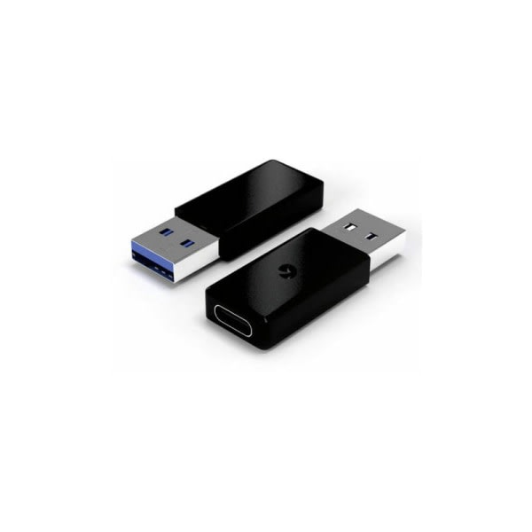 USB 3.0 uros - USB 3.1 tyypin C naaras datamuunnin USB 3.0 - USB C naaras puhelinsovitin Musta The Black DRIVE