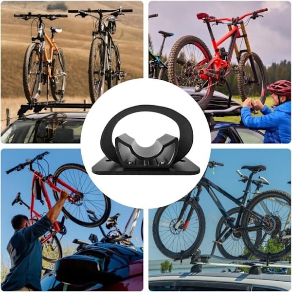 Cykelgaffelställ, Cykelställ för bilens tak, Cykelbakhjulsställ, Multifunktionellt cykelblock, Monteringsfäste för cykelgaffel, Cykelbakhjulsställ, från DEBUNS