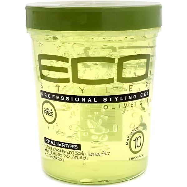 TG Eco Styler - Professionell Styling Gel - Olivolja - Olivolja Gel 32oz
