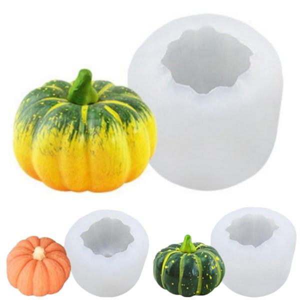 Halloween græskarforme 3D Thanksgiving kage dekoration S