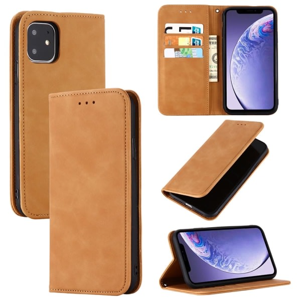 TG iPhone 11 Pro - Praktisk Slidstærkt Wallet Case (FLOVEME) Rød Rød