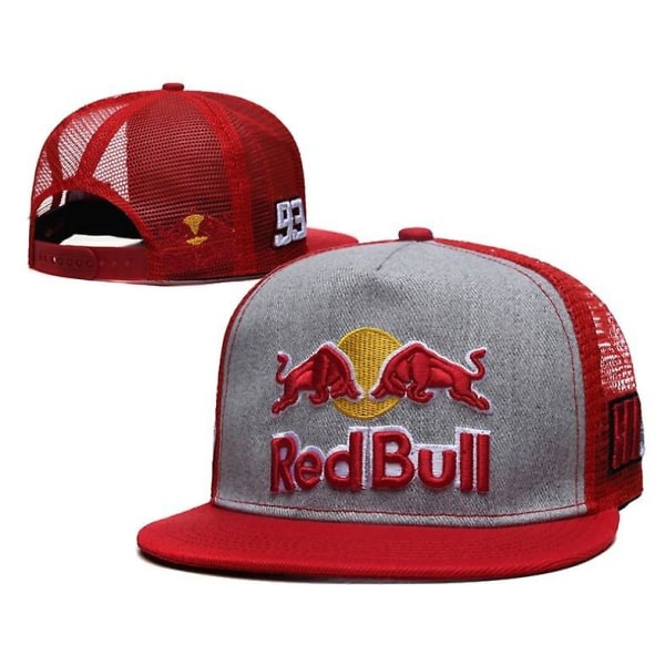 Red Bull racingkeps med platt cap for utendørssporter Cap M