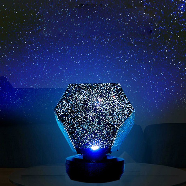 LED Galaxy Stjerne Natlys Projektor Himmel Stjerne Party Lys